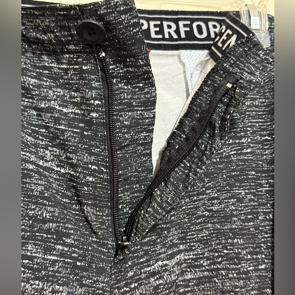 Vintage No Fear Cargo Shorts Mens 36 Black Lightweight Hybrid Beachwear Y2k - Picture 6 of 8